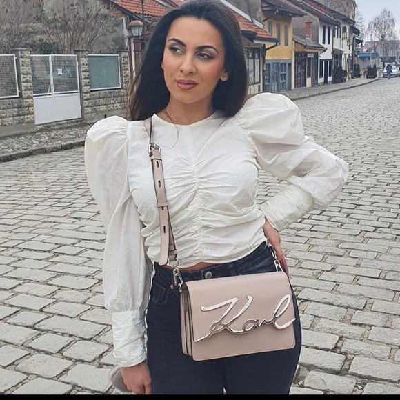 Zara | Tops | Zara Puff Long Sleeve 